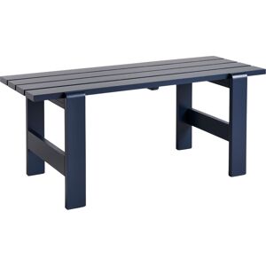 Table en pin laqué bleu métal 180 x 66 x 74 cm Weekday - Hay - Publicité