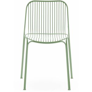 Chaise de jardin en acier vert Hiray - Kartell - Publicité