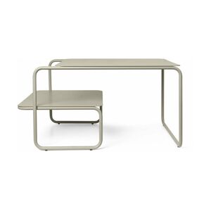 Table basse en acier beige 60 x 80 cm Level - Ferm Living - Publicité