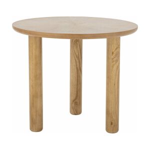 Table basse 60 cm en bois d'hévéa nature Noma - Bloomingville - Publicité