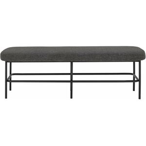 Banc arrondi en polyester gris 140 cm Farell - Bloomingville - Publicité