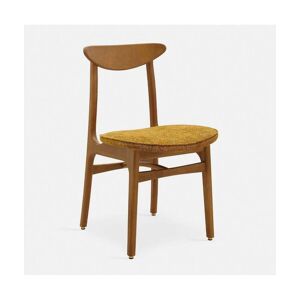 366 Concept Chaise en tissu marbre moutarde et frêne foncé 52 x 45 Série 200-190 Mix - 366 Concep - Publicité