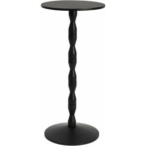 Table en chêne laqué noir 55 cm Pedestal - Design House Stockholm - Publicité