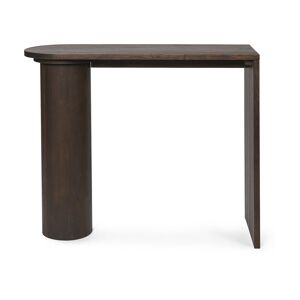 Table console en chêne marron foncé Pylo - Ferm Living - Publicité