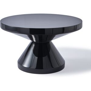 Table basse laquée noir Zig Zag - Pols Potten - Publicité