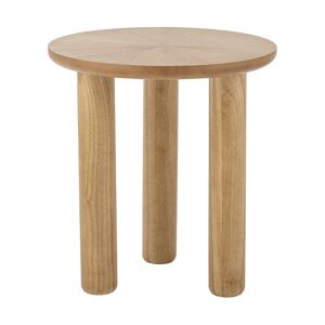 Table basse en bois d'hévéa 40 cm Noma - Bloomingville - Publicité