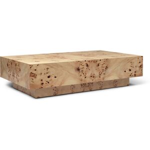 Table basse en plaquage peuplier 70cm Burl - Ferm living - Publicité