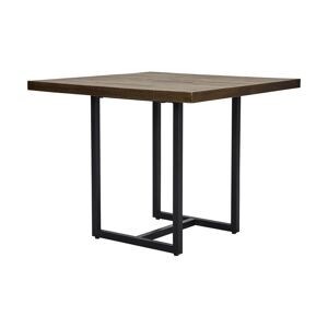 Table à manger carrée en bois de manguier et fer 90x90x74cm Hdtnak - House Doctor - Publicité