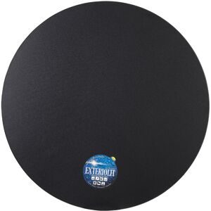 ALTEREGO Plateau de table 'LIMULE' rond noir - Ø 68 cm