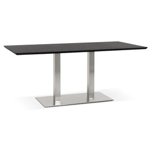 ALTEREGO Table / bureau design 'MAMBO' noir - 180x90 cm