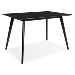 ALTEREGO Petite table / bureau design 'MARIUS' noire - 120x80 cm