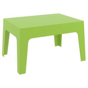 ALTEREGO Table basse 'MARTO' verte en matière plastique