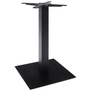 ALTEREGO Pied de table 'NERO' 75  noir en métal