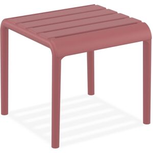 ALTEREGO Table basse 'SIDONY' rouge en matière plastique - Publicité