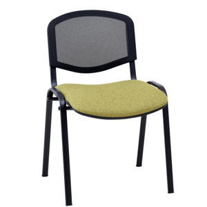 Axess Industries chaise bicolor en filet et tissus