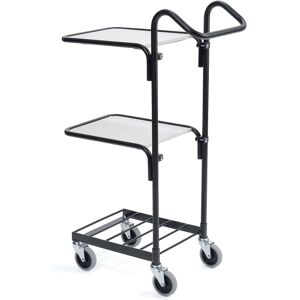 Axess Industries mini chariot de bureau simple   nbre de plateaux 2   nbre de paniers -