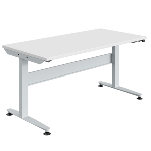 Axess Industries table regulog plateau melamine reglable electriquement   dim. plateau lxp...