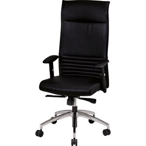 Axess Industries fauteuil président en cuir synchrone accoudoir 1d