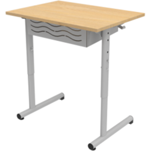 Axess Industries table de classe individuel reglable   matiere plateau statifie   nbre de...