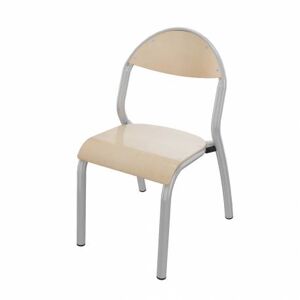 Axess Industries chaise scolaire pour creche et maternelle bois hetre   taille 2
