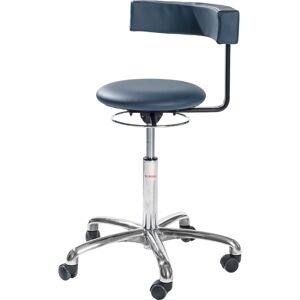 Axess Industries siege d'enseignant avec dossier pivotant   coloris bleu   haut. assise 490 a...