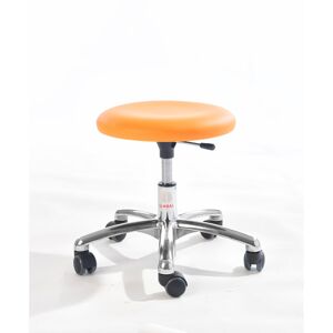 Axess Industries tabouret d'adulte avec une large assise   coloris piétement chromé   coloris...