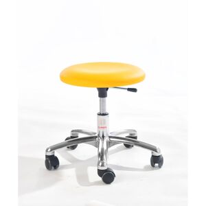 Axess Industries tabouret d'adulte avec une large assise   coloris piétement chromé   coloris...