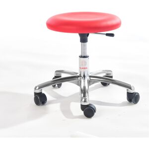 Axess Industries tabouret d'adulte avec une large assise   coloris piétement chromé   coloris...