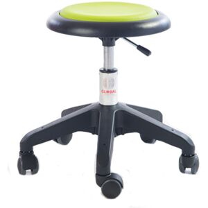 Axess Industries tabouret pour le personnel encadrant   coloris vert   coloris piétement noir