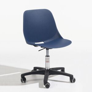 Axess Industries chaise a roulettes avec coque robuste   haut. assise 310 - 430 mm   coloris...