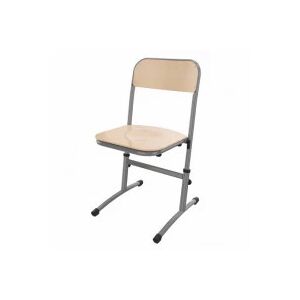 Axess Industries chaise scolaire réglable en bois hêtre