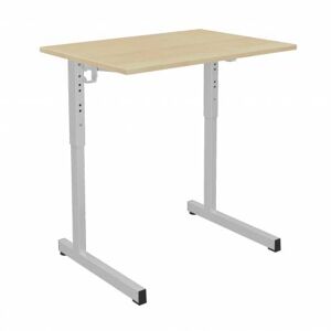 Axess Industries table scolaire reglable en hauteur - t3 a t6   dim. plateau lxp 700 x 500 mm