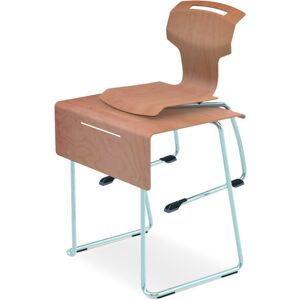 Axess Industries pack chaise et bureau très résistants   modèle table (70 x 55 cm)  + chaise  ...