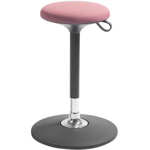 Axess Industries tabouret ergonomique pivo   coloris rose