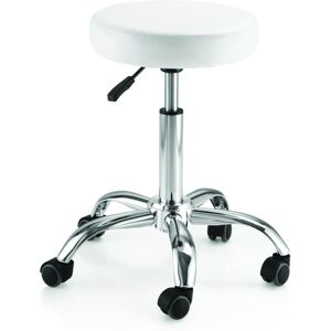 Beauty Coiffure Tabouret service manucure n°1 blanc