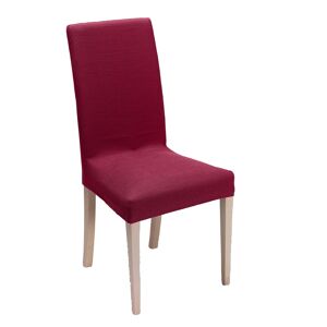 Housse chaise unie extensible - housse integrale ou assise seule - Blancheporte Rouge Housse de chaise