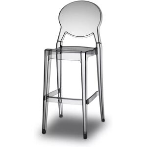 Scab design Tabouret de bar transparent IGLOO BARSTOOL Gris