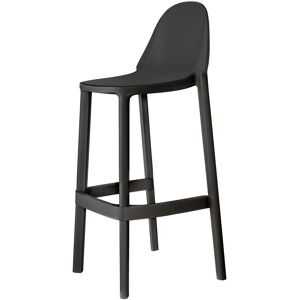 Tabouret de bar Piu 65cm Gris