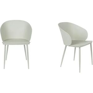 Lot 2 chaises design Gigi Vert