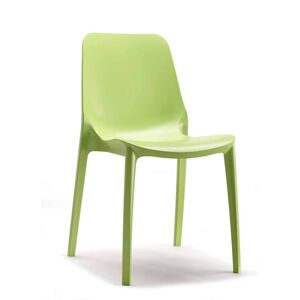 Scab design 2 chaises design Ginevra pour intérieur ou extérieur - Scab Vert