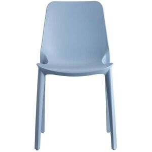 Scab design 2 chaises design Ginevra pour intérieur ou extérieur - Scab Bleu