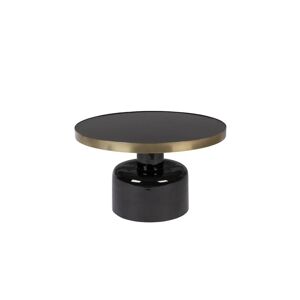 Zuiver Table basse Glam brillante et laiton - Zuiver Noir