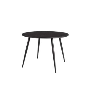 BOITE A DESIGN Table de salon ronde MO de 110 cm - Boite à design Noir