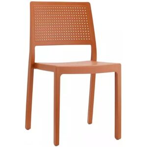 Scab design 2 chaises design EMI pour intérieur ou extérieur - Scab Rouge