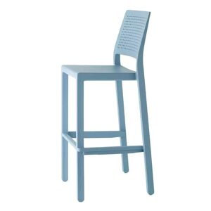 Scab design Tabouret design 75h EMI pour interieur ou exterieur - Scab Bleu