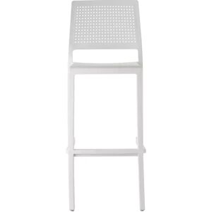 Scab design Tabouret design 75h EMI pour intérieur ou extérieur - Scab Blanc