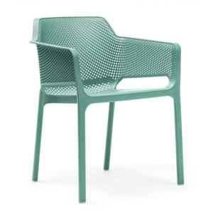 FAUTEUIL DE TERRASSE EMPILABLE EN POLYPROPYLÈNE NET