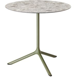 PETITE TABLE RONDE CONTEMPORAINE TRIPÉ D'EXTÉRIEUR