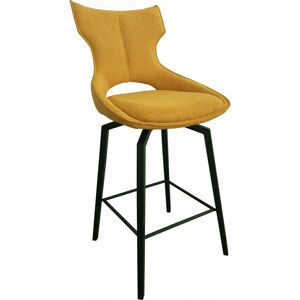 TABOURET SNACK PIVOTANT CONTEMPORAIN EN TISSU CAMILLO