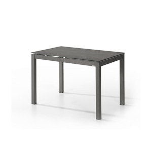 TABLE DE CUISINE EXTENSIBLE EN CÉRAMIQUE CÉLESTE HT 75 CM